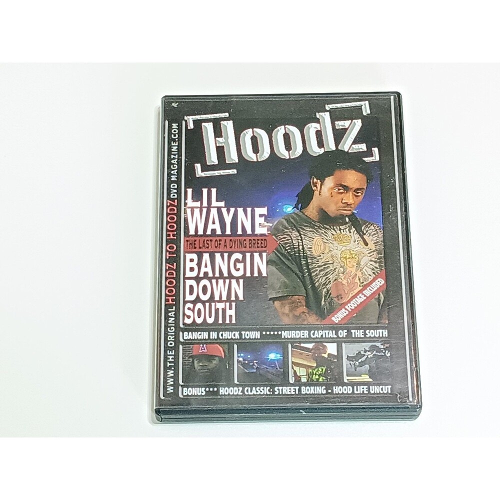 Hoodz DVD Magazine Lil Wayne Bangin Down South Street Boxing DVD